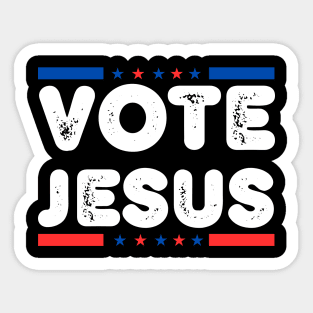 Republican-Jesus Sticker